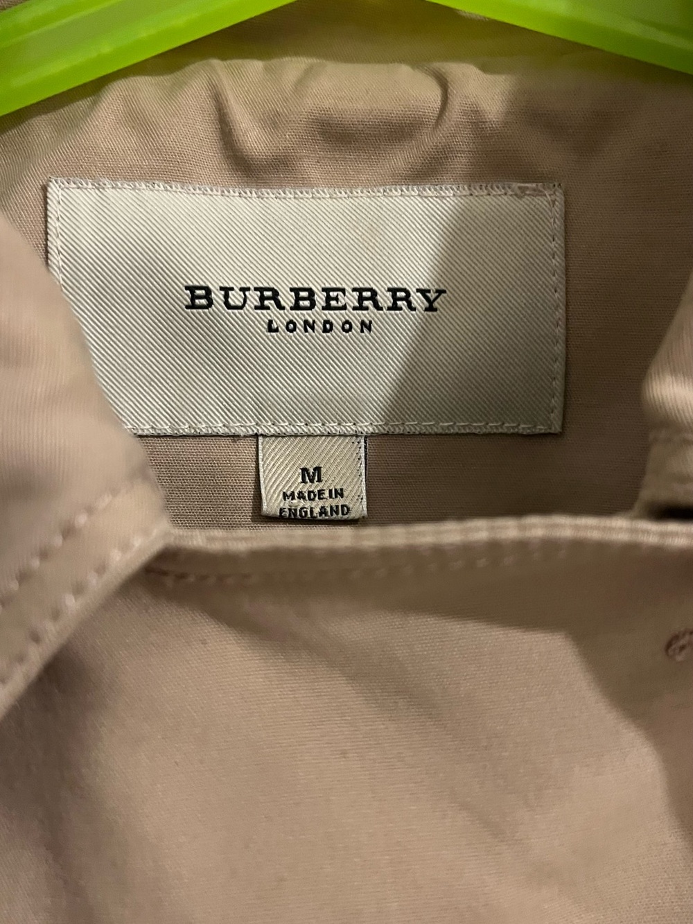 Burberry Cropped Double Breasted 3/4 Sleeve Trench Coat - Picture 2 of 8